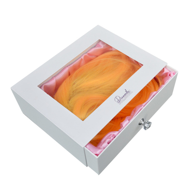 130g 팬시 종이 서랍 선물 상자 실크 삽입물 마분지 화장용 박스
