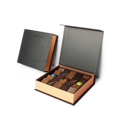 주문 Ｆ 플루트 금 박막 선물 상자를 패키징하는 CCNB 초콜릿 선물 상자 online manufacture