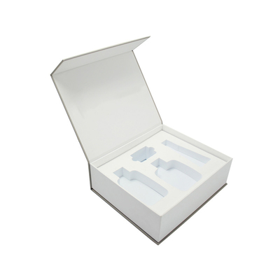 주문 박스 포움 삽입물 엄격한 자기를 띤 선물 상자를 패키징하는 하얀 C1S C2S 향기 online manufacture