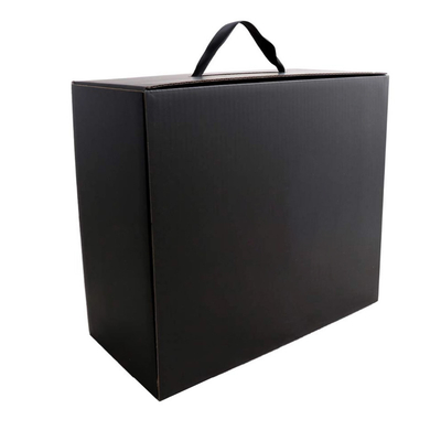 주문 두 배 빈 향수병 상자, 자석 리본 손잡이 향수 포장 상자 online manufacture