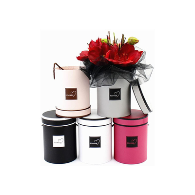 주문 팬톤 꽃다발 라운드 판지 꽃 상자 CCBN 250gsm online manufacture