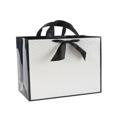 주문 실크 리본 인쇄물 캐리어 백 110*50*190mm 평범한 선물 가방 ODM online manufacture