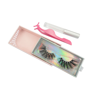 주문 PE PVC 윈도우와 100g 팬시 종이 선물 속눈썹 자기를 띤 박스 online manufacture