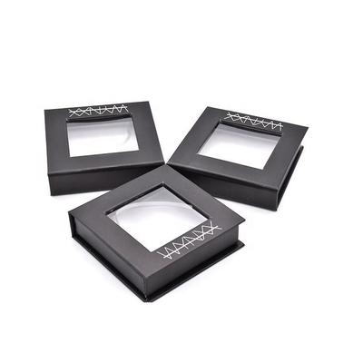 주문 CMYK 3d 판지 윈도우 속눈썹 자기를 띤 상자 수성 코팅 online manufacture