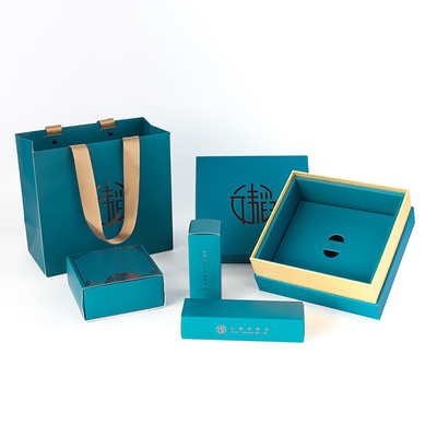 주문 에바 형태 기반과 Lid 카드보드 박스를 패키징하는 ROHS 화장용 선물 상자 online manufacture