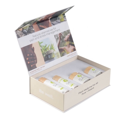 주문 재활용된 350g 아트페이퍼를 패키징하는 ISO9001 ROHS 화장용 선물 상자 online manufacture