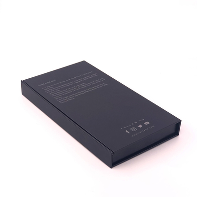 주문 SGS G7 FSC 스마트폰 패키징 박스 검은 선물 상자 자기를 띤 0.3 킬로그램 online manufacture