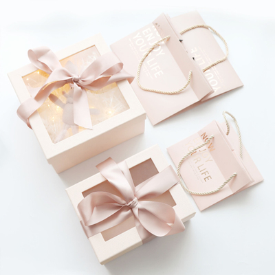 LID UV 니스와 20*12cm 판지 꽃 발표 상자