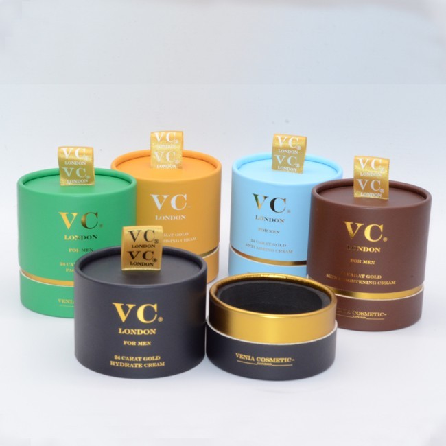 Lid OEM ODM과 CMYK 판지 향기 라운드 선물 상자 0