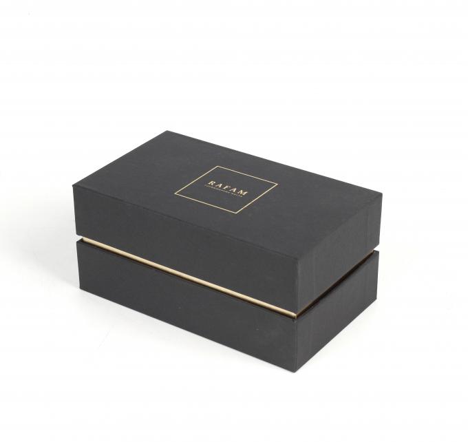 Lid 2.5 밀리미터와 CMYK 검은 정유 카드보드 박스 2